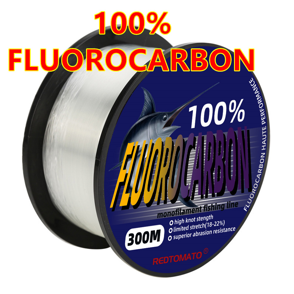 Fluorocarbon Line - 300M 100% Fluorocarbon Leader Fishing Line