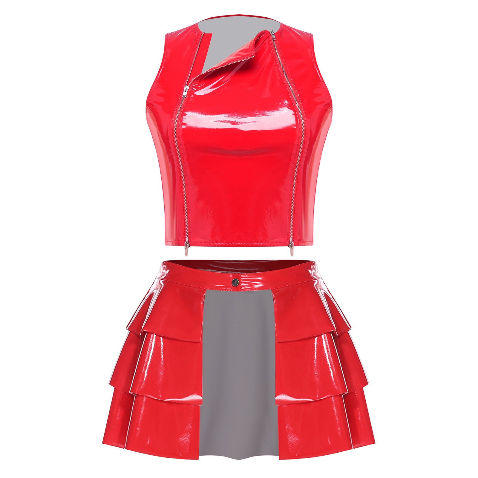 Women’s Wet Look PU Leather Cl - Fly Line review and price