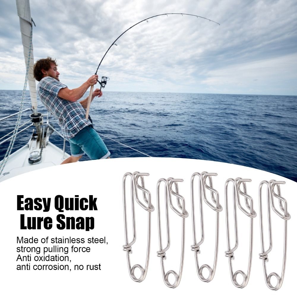 5PCS Durable Stainless Steel L - Saltwater Line review and price