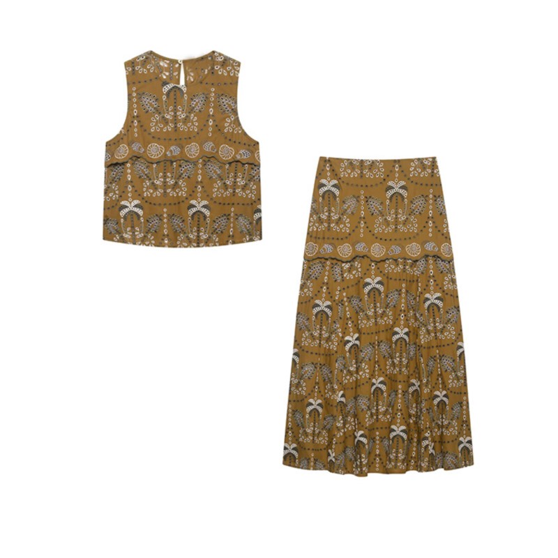 Women Embroidery Midi Skirts S - Fly Line review and price